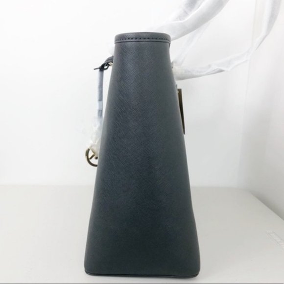 Michael Kors Black Saffiano Leather Large Tote NWT - Picture 5 of 8